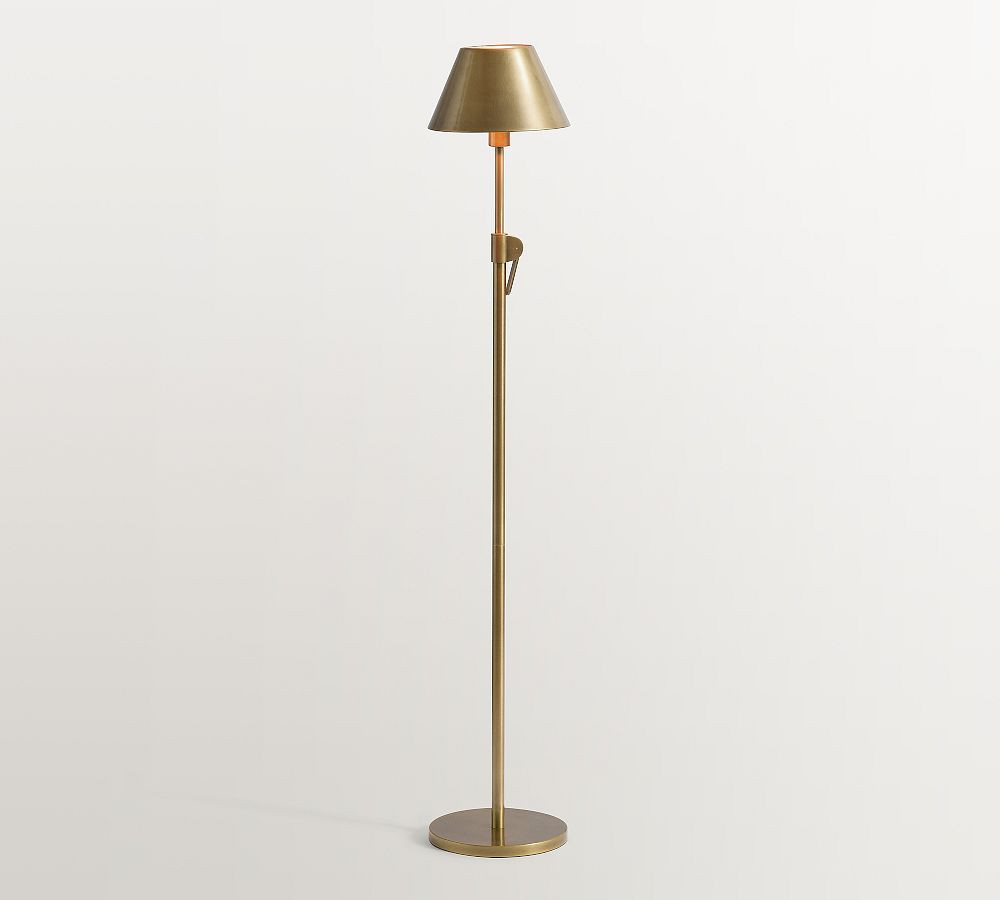 Sherman Metal Adjustable Reading Floor Lamp (41") | Pottery Barn (US)