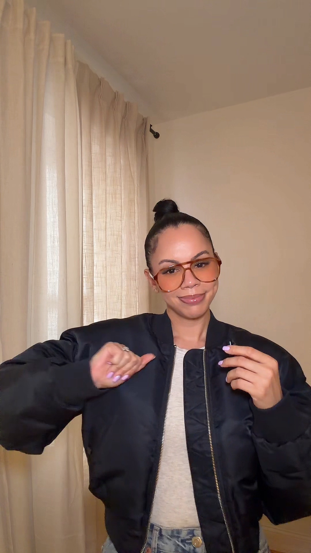 @Zara @Sephora @Revolve #ootd #outfit #bomberjacket