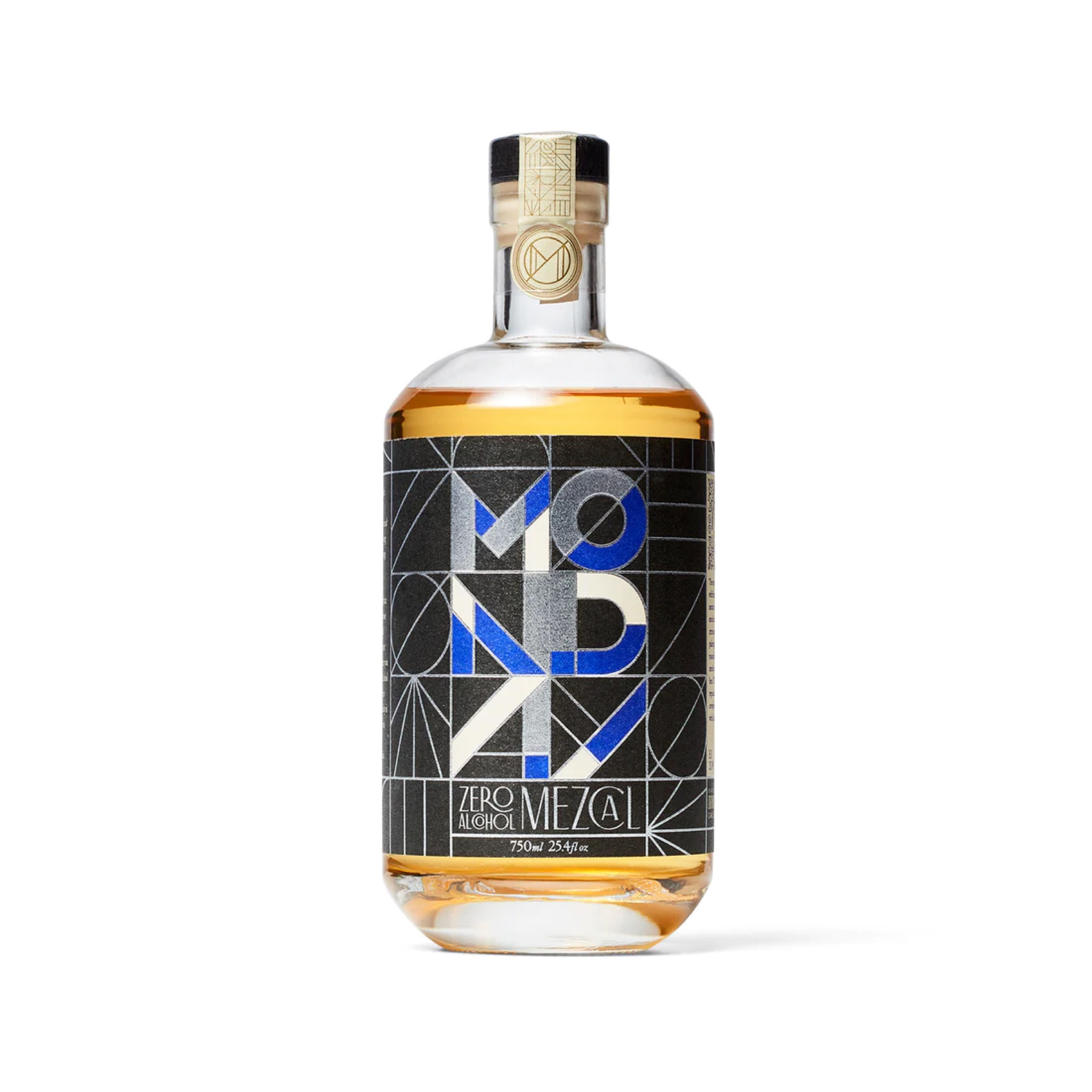 Monday Mezcal 
Love this tequila NA option. Provides a smokey and peppery flavor. It is complex with a clean finish  