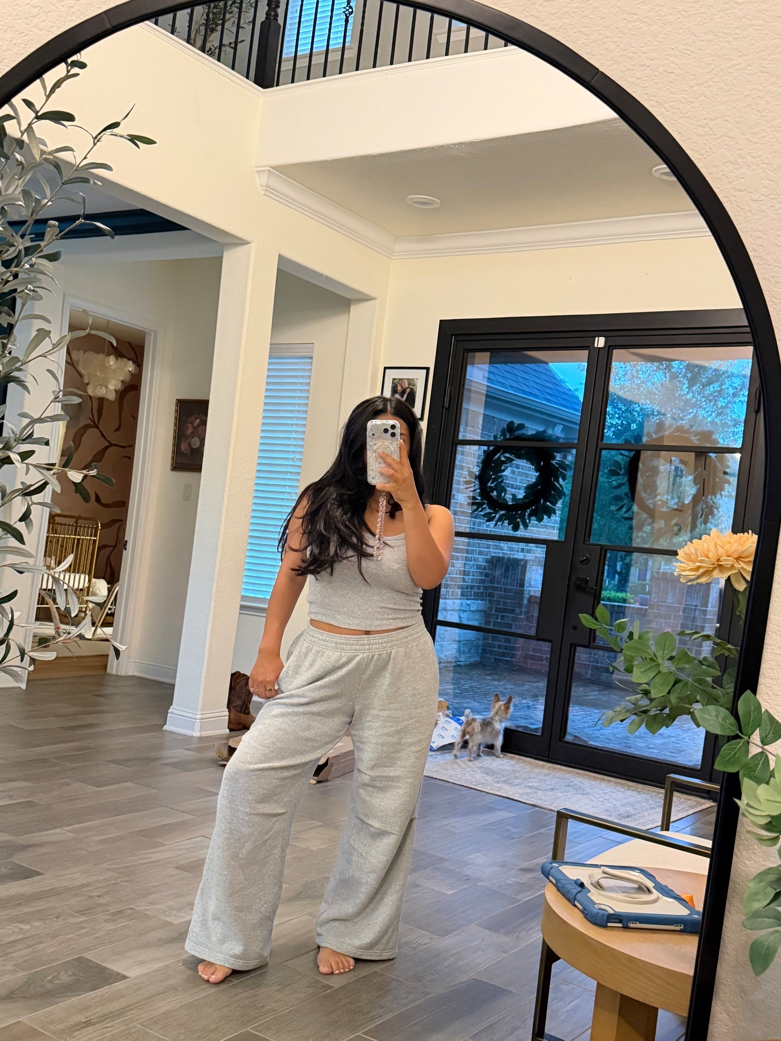 Comfies for a rainy day 

Basics 
Aerie 
Aritzia 
Spring basics

#LTKSaleAlert #LTKTravel #LTKmomlife