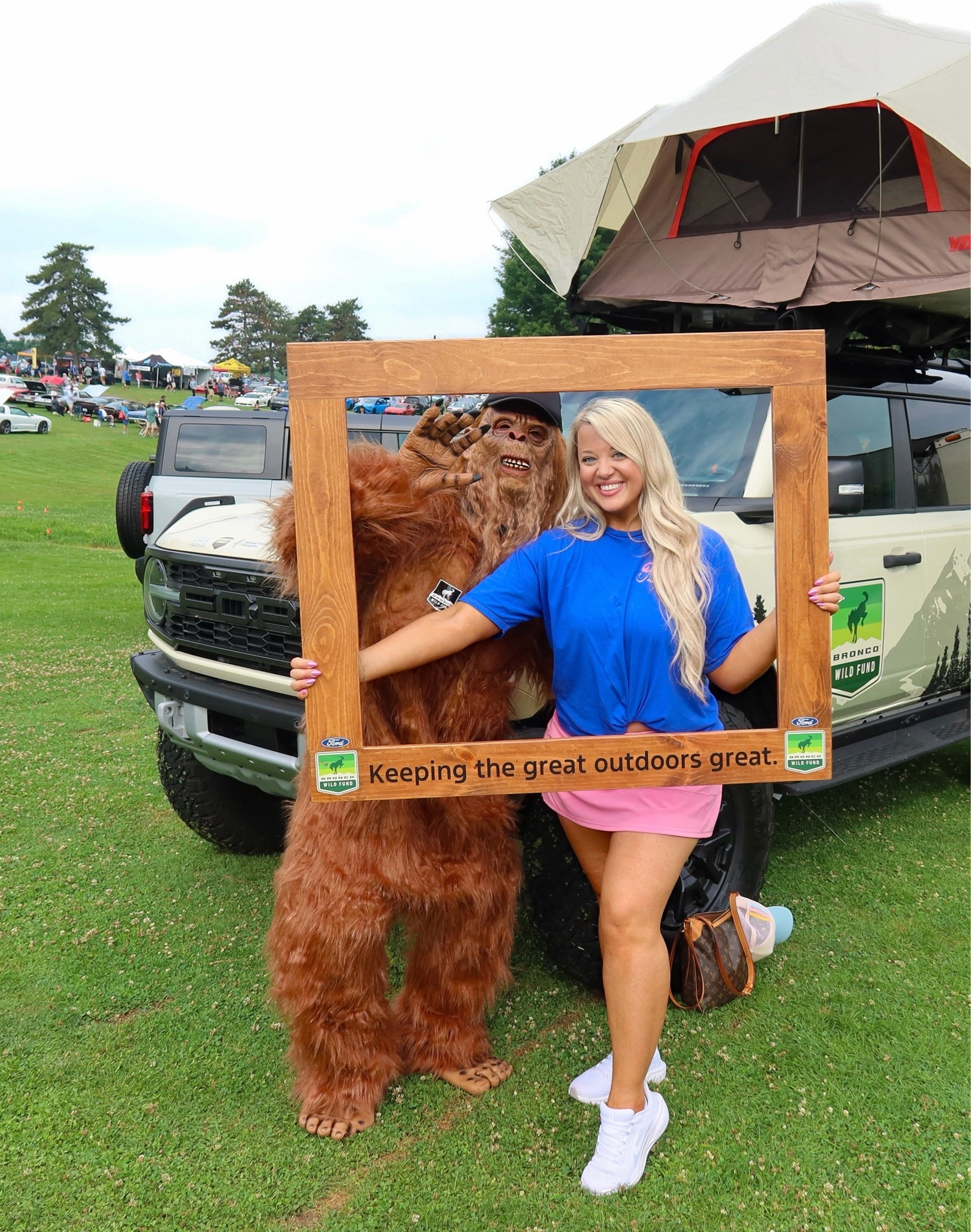 Pittsburgh Vintage Grand Prix with Bronco Wild Fund!🏁🚙🌲🖤💕

#LTKootd