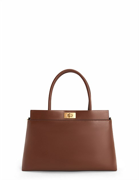 Lennie Top Handle Satchel Bag | David Jones (Australia & New Zealand)