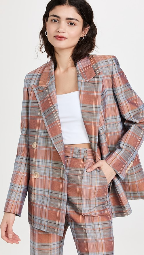 Janny Dry Co Check Jacket | Shopbop