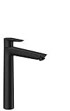 hansgrohe Talis E Modern Install Easy Clean 1-Handle 1-Hole 11-inch Tall Sink Matte Black, 71717671  | Amazon (US)