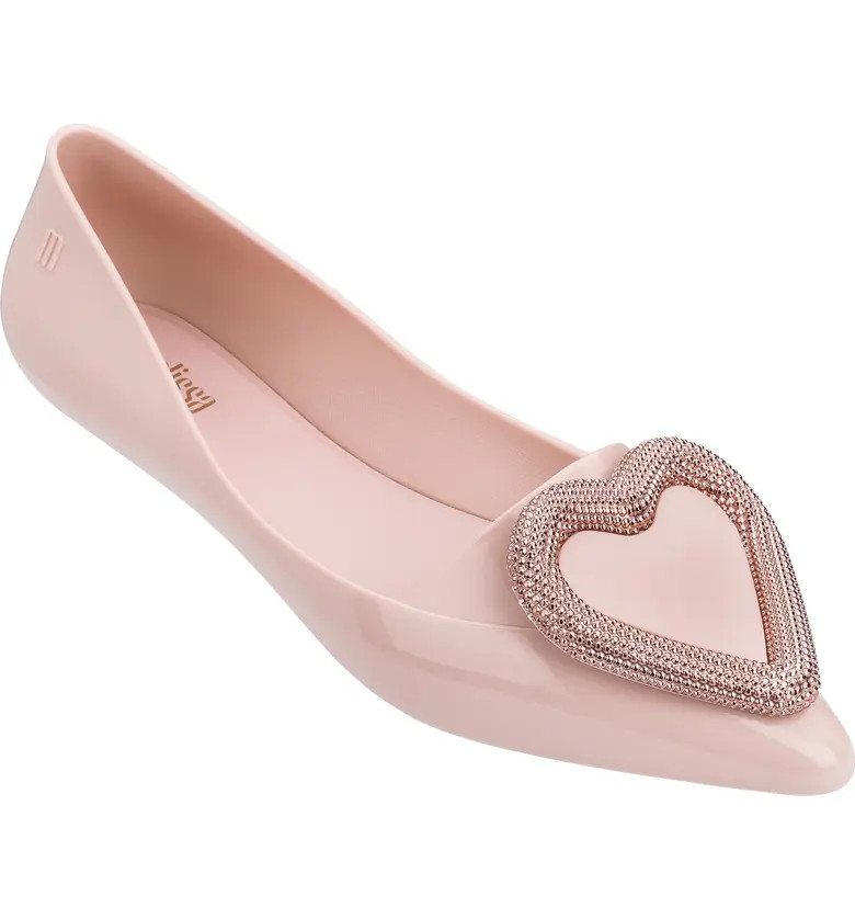 Pointy Heart Jelly Flat | Nordstrom