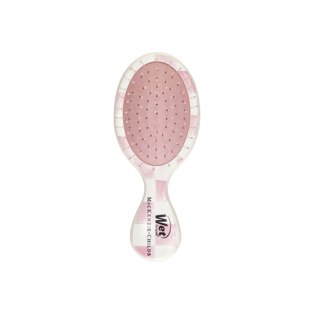 MC x Wet Brush Rosy Check Mini Detangler Brush | MacKenzie-Childs