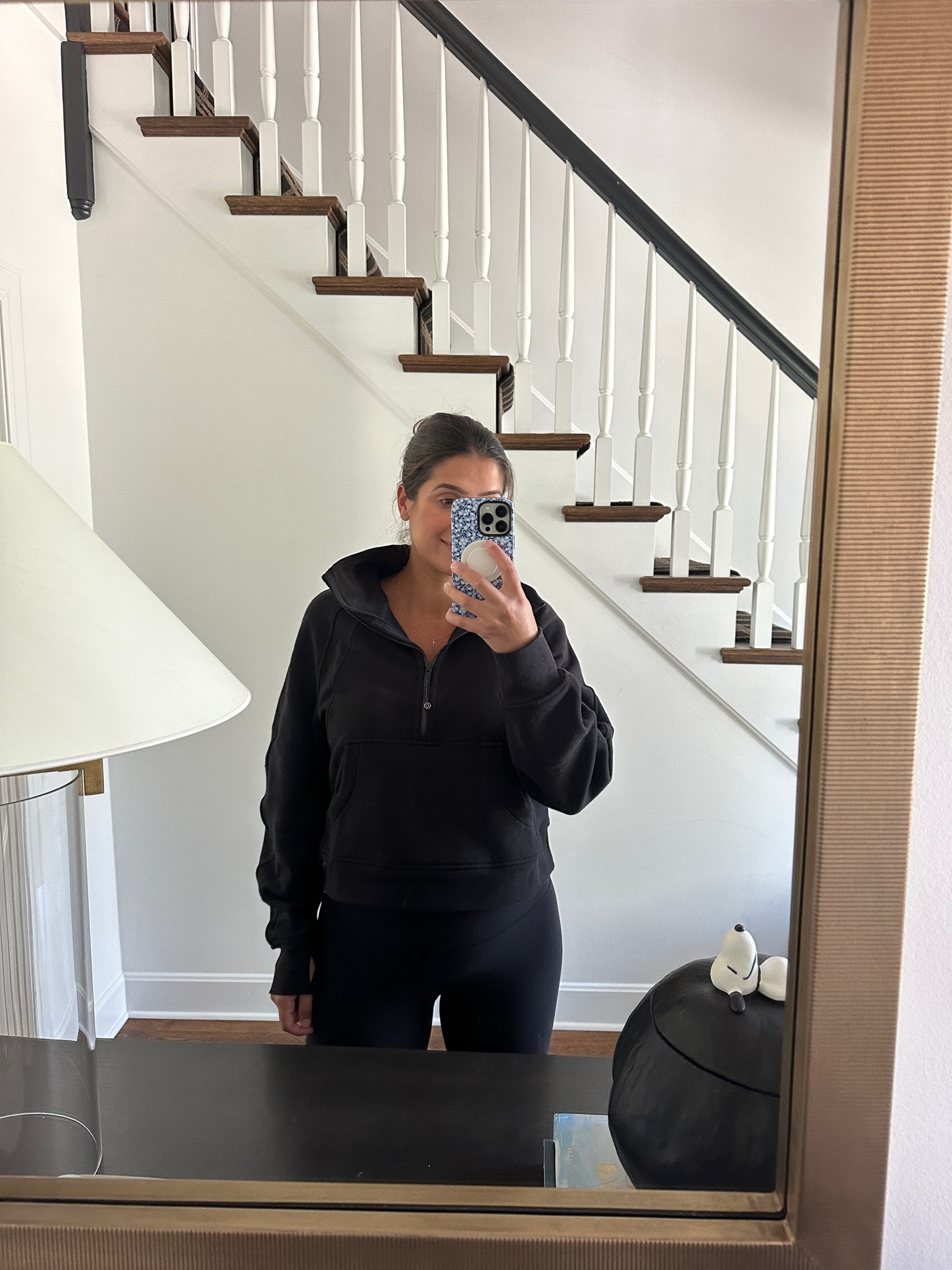 Lululemon activewear, lululemon leggings, lululemon pullover, postpartum outfit 

#LTKBump #LTKFitness