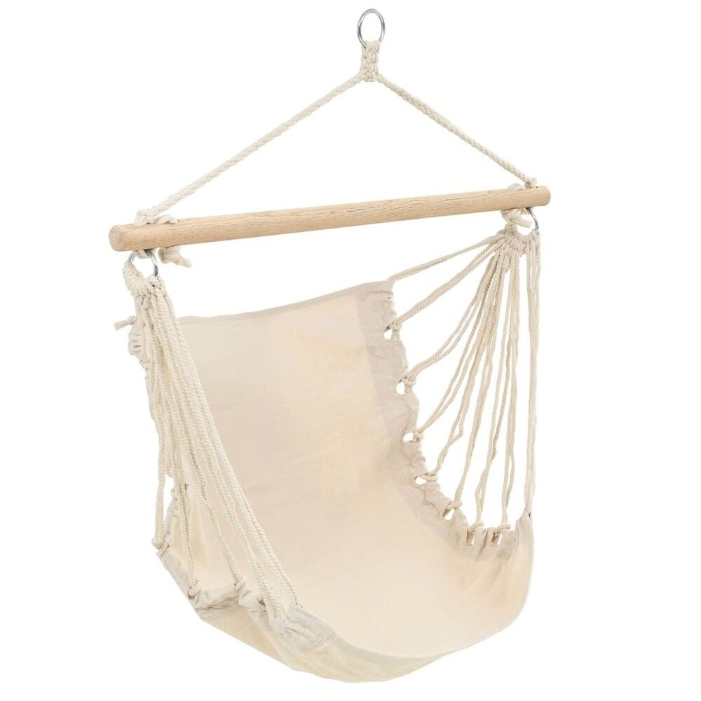 Swing Chair/Hammock Cream White Large Fabric (As Is Item) | Bed Bath & Beyond