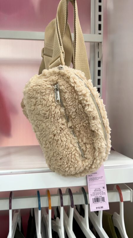 Target has a great budget friendly alternative for the LuLuLemon fleece Everywhere Belt Bag, and it’s only $15! 🙌🏾😍 

This is such a cute faux fur fanny pack, that will be super cute with casual winter outfits or holiday outfits ❄️☃️.

This is a great gift idea for the on-the-go-girlies in your life 🎄🎁✨.


#LTKGiftGuide #LTKHoliday #LTKitbag