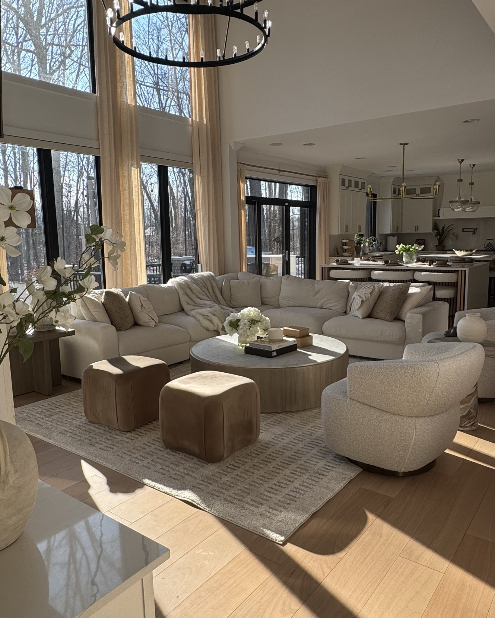 Cozy neutral winter views in my home 

#LTKHome #LTKSaleAlert