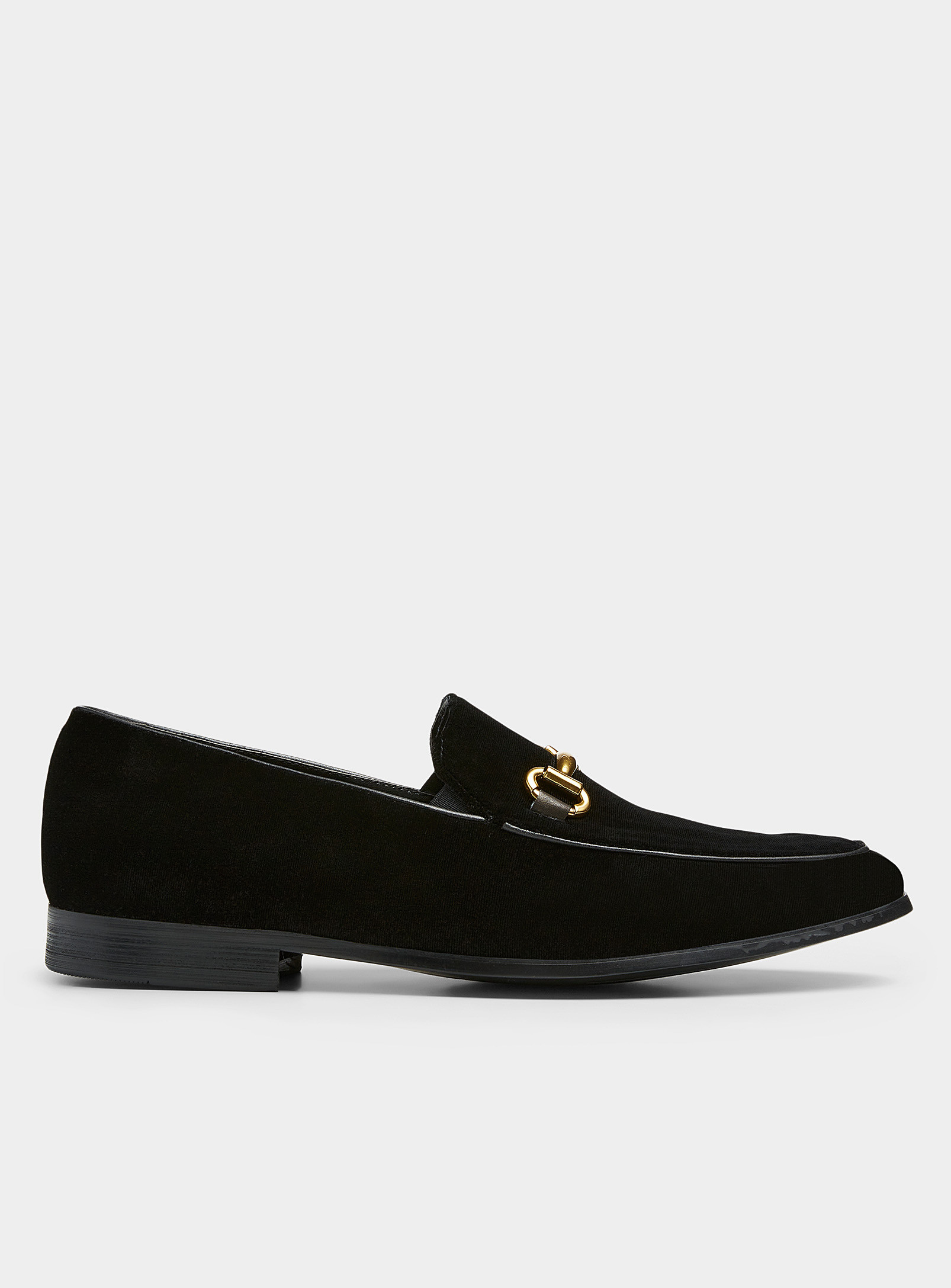 Steve Madden - Dieggo velvet bit loafers Men (Men, Black, 10.5) | Simons