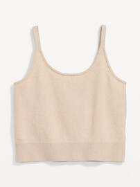 Cozy Cropped Sweater Tank Top for Women | Old Navy (US)