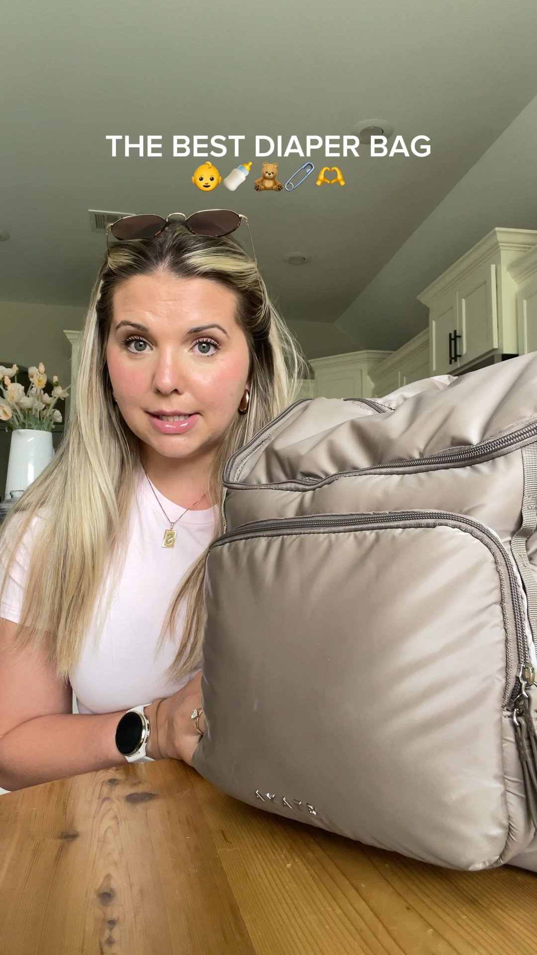 I searched high and low for a diaper bag I would actually use. This one is so good! 🧸🤍🫶

#diaperbag #babyitems 
Diaper bag | baby items | baby 

#LTKU #LTKFamily #LTKBaby