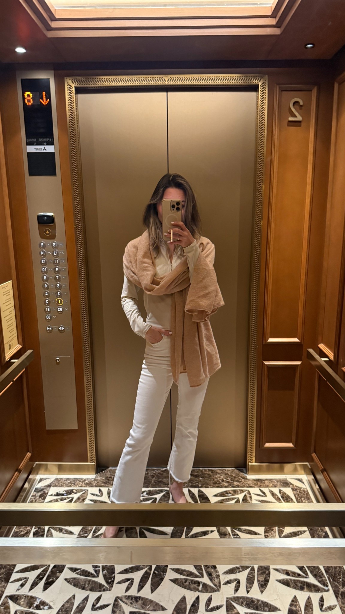 OOTD🤍 Love this J.Crew oversized cashmere wrap- comes in multiple colors! 

#LTKootd #LTKgrwm