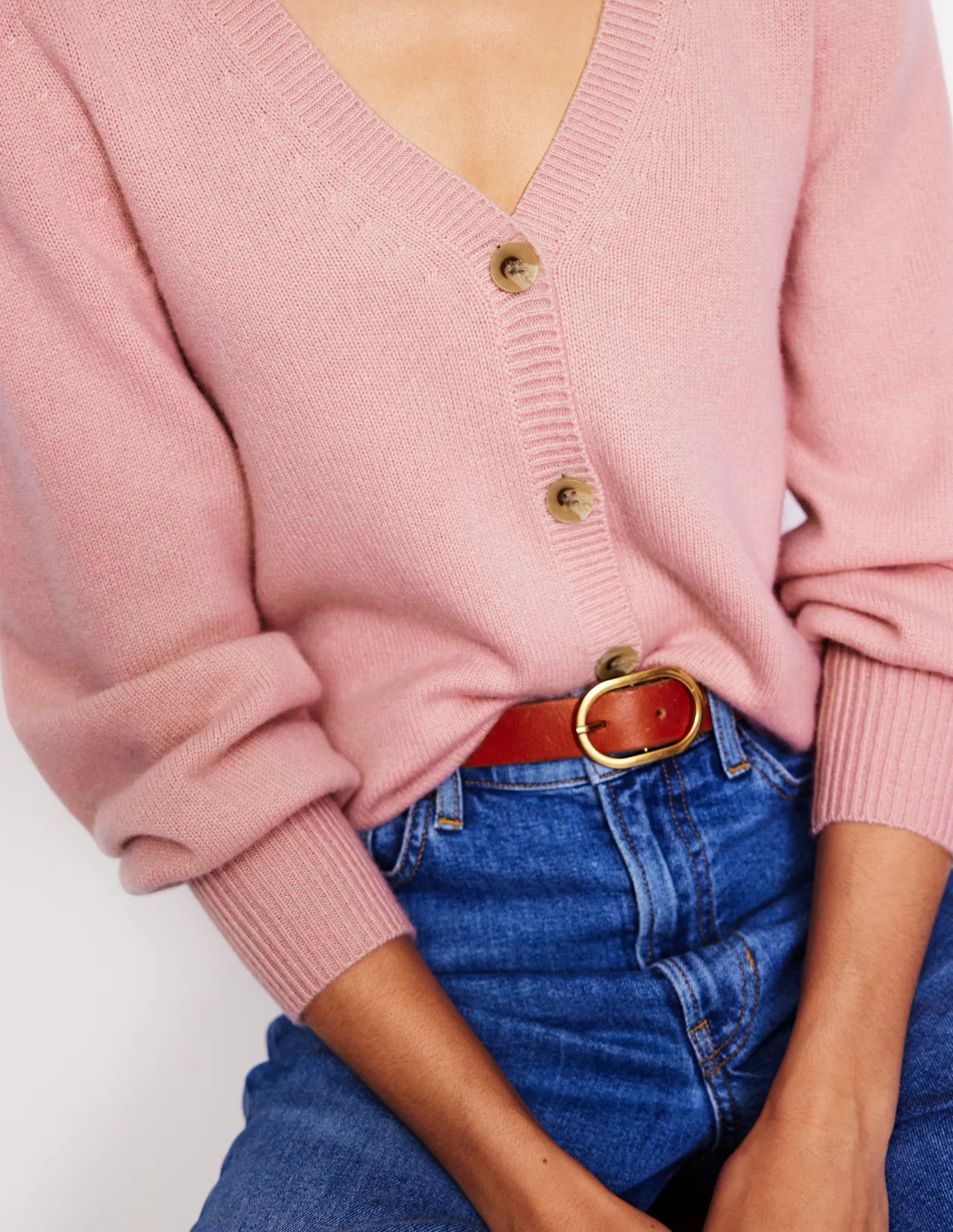 Pleated Cashmere Cardigan | Boden (US)