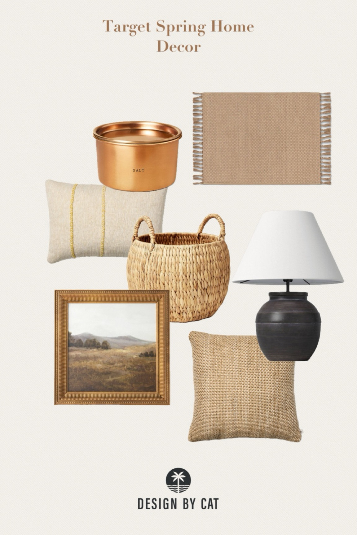 Target Spring Home Decor Finds
Woven pillow
Neutral throw pillows
Tan lumbar pillow
Woven basket
Tan woven door entry rug
Affordable mini artwork
Affordable throw pillows
Neutral throw pillows

#LTKhome