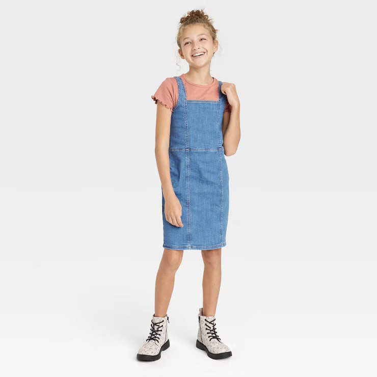 Girls' Denim Dress - art class™ | Target