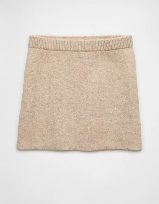 AE High-Waisted Sweater Mini Skirt | American Eagle Outfitters (US & CA)