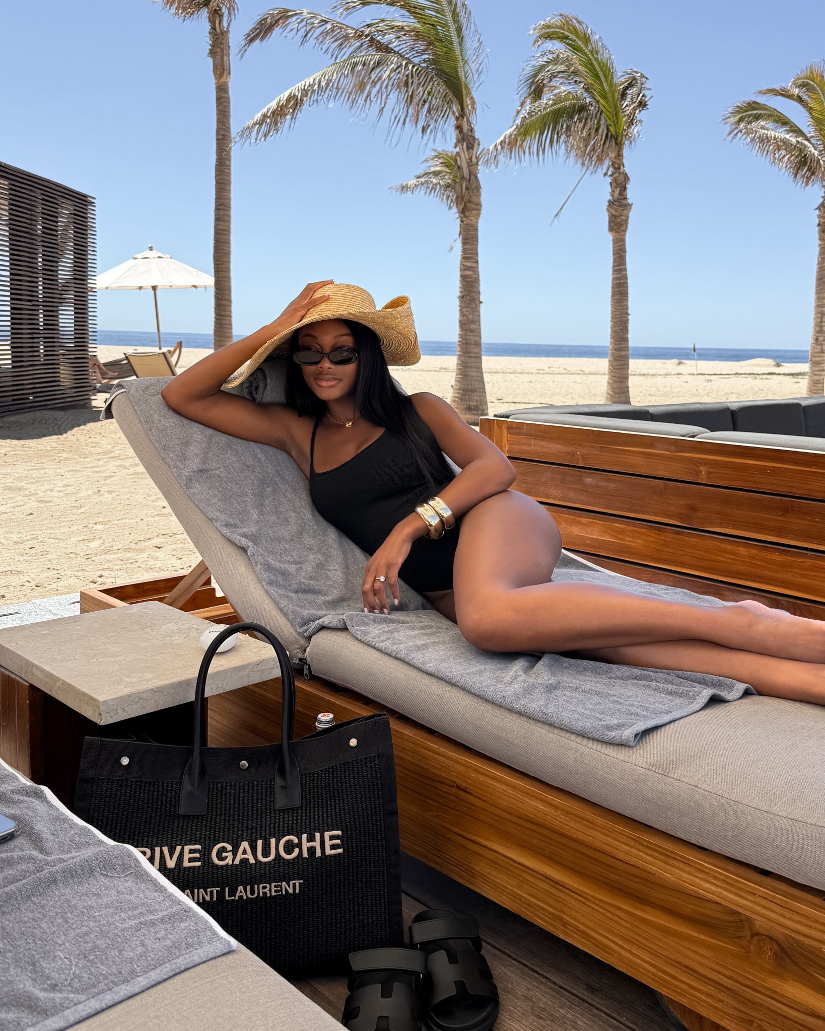 On do not disturb 🌊 Linking today’s Cabo beach look! For sizing, I’m wearing a size small in this black one piece swimsuit! It is so comfortable and has a little bit of stretch! 

#LTKSeasonal #LTKSwim #LTKTravel