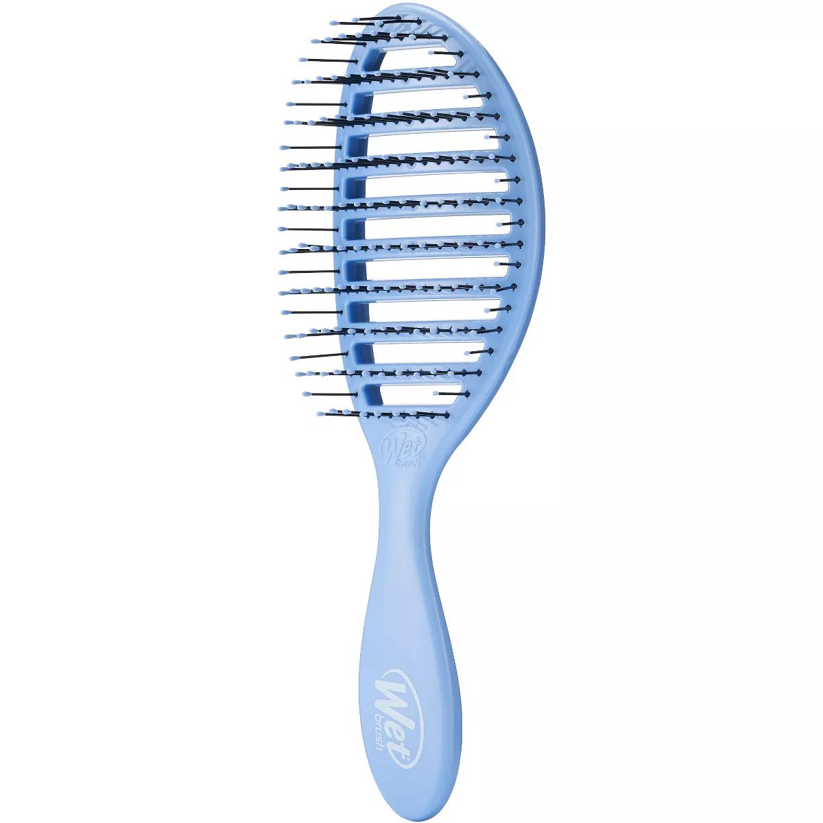 Wet Brush Speed Dry Detangler Hair Brush for Quick Heat Drying Styles - Solid Sky Blue | Target