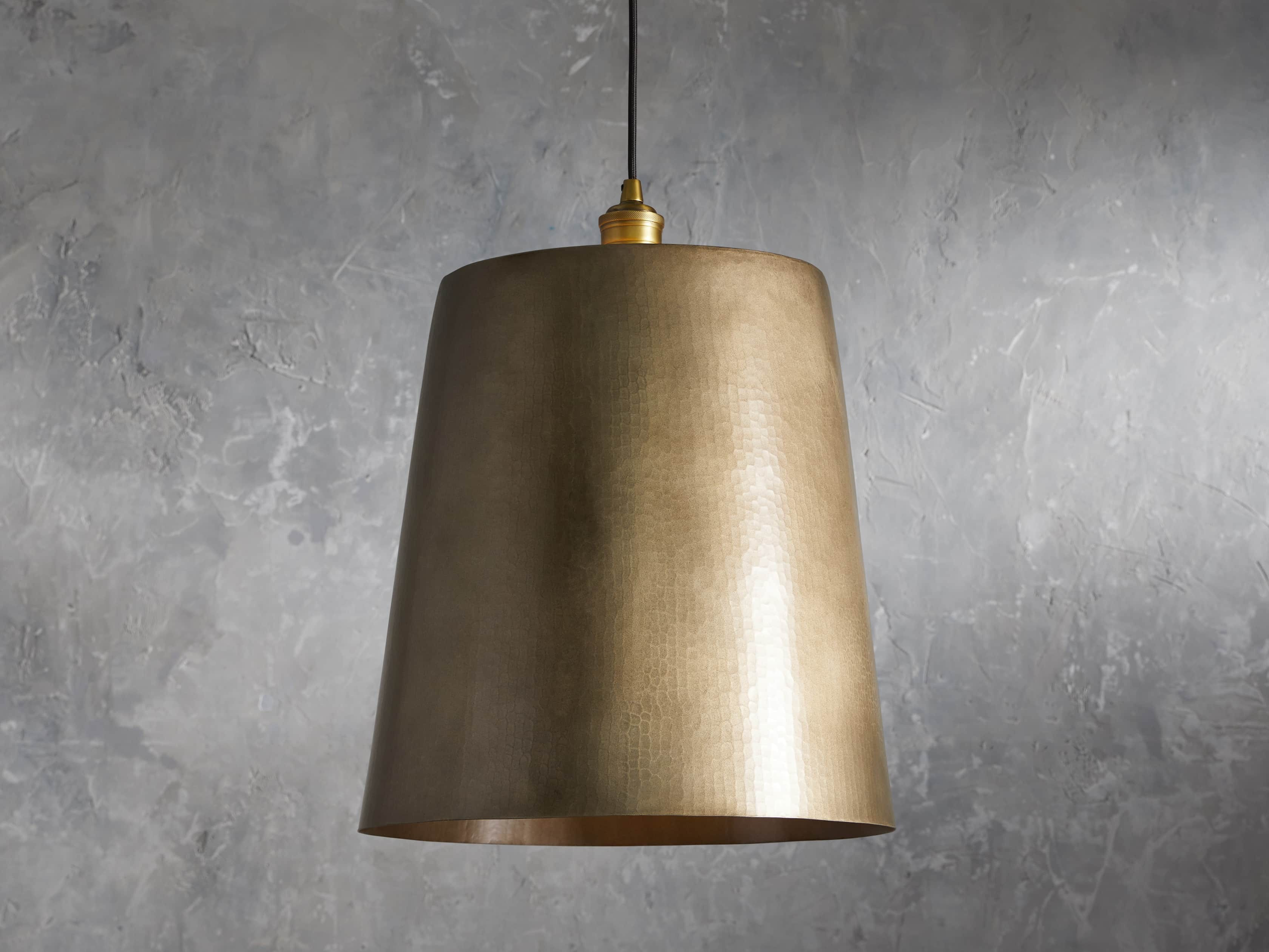Tapered Brass Pendant | Arhaus