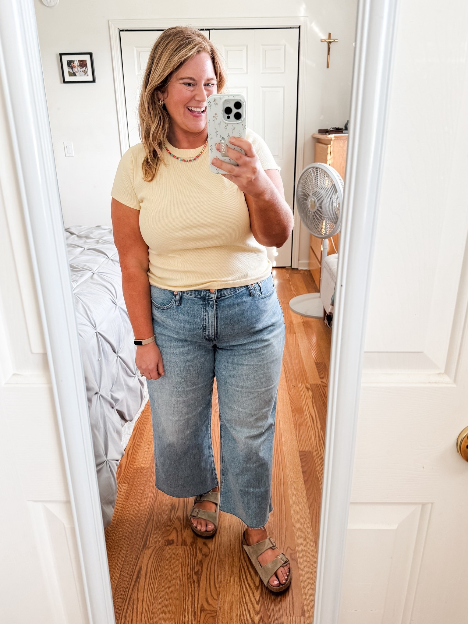 Friday teacher outfit! Wearing an XL in my tee and a 33 petite in my jeans 

#LTKPetite #LTKSeasonal #LTKMidsize