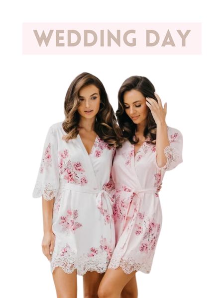 Pink floral bridesmaid robes

#LTKfindsunder50 #LTKwedding #LTKSeasonal