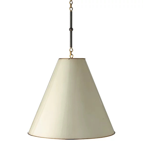 Goodman Pendant (White w/Brass|Brnz/Brass|Med) - OPEN BOX | Lumens