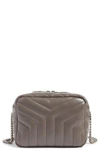 Saint Laurent Small Loulou Leather Bowling Bag - | Nordstrom
