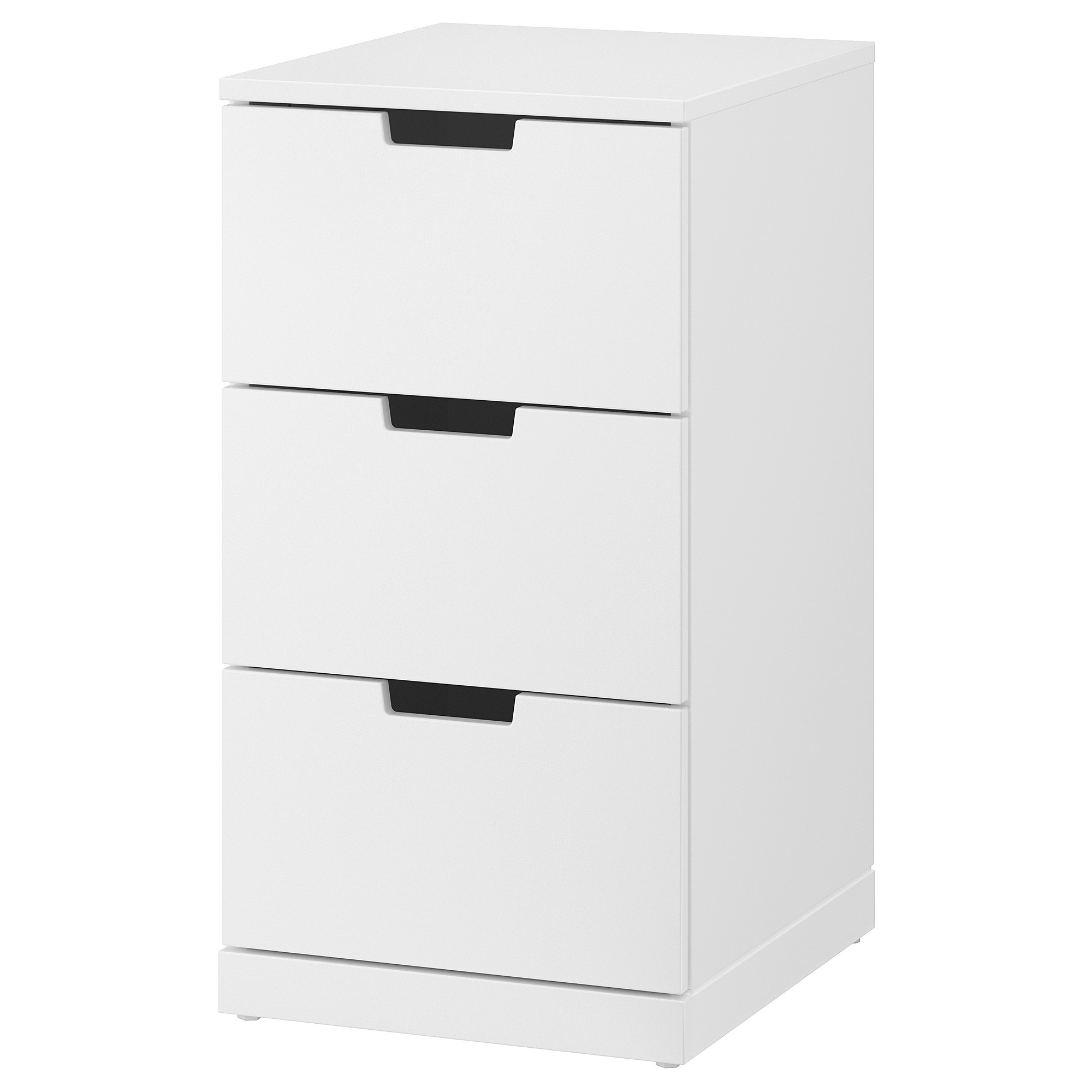 NORDLI Kommode mit 3 Schubladen, weiß, 40x76 cm - IKEA Deutschland | IKEA (DE)