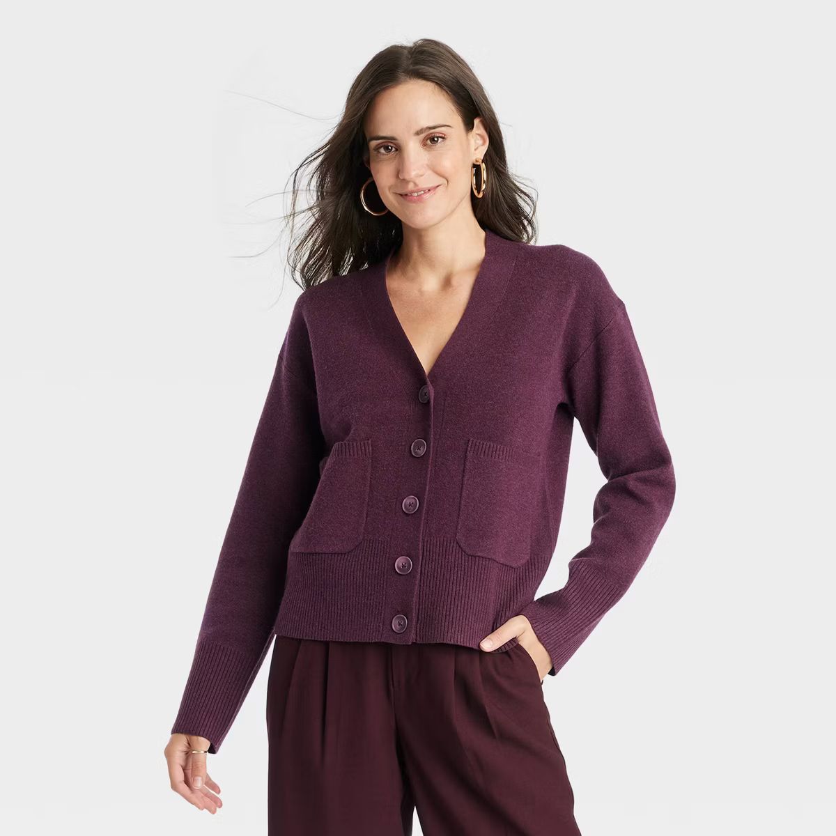 Women's Cozy Knit Everyday Cardigan - A New Day™ | Target