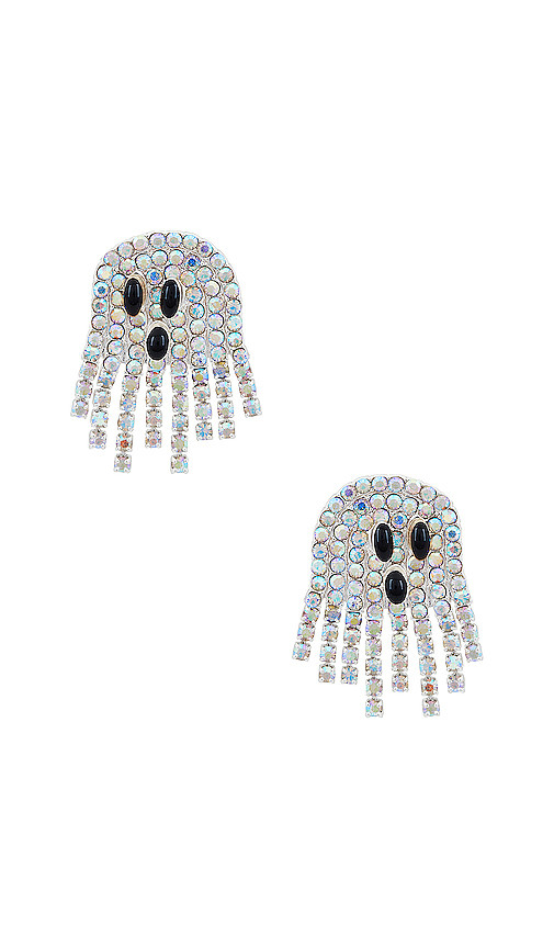 Spooked Out Earrings in Silver | Revolve Clothing (Global)