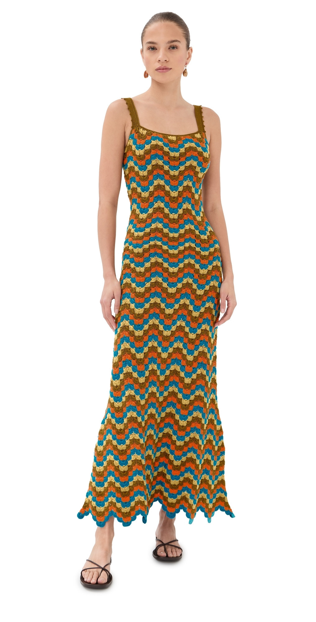 ESCVDO Marea Maxi Dress Multi XS | Shopbop