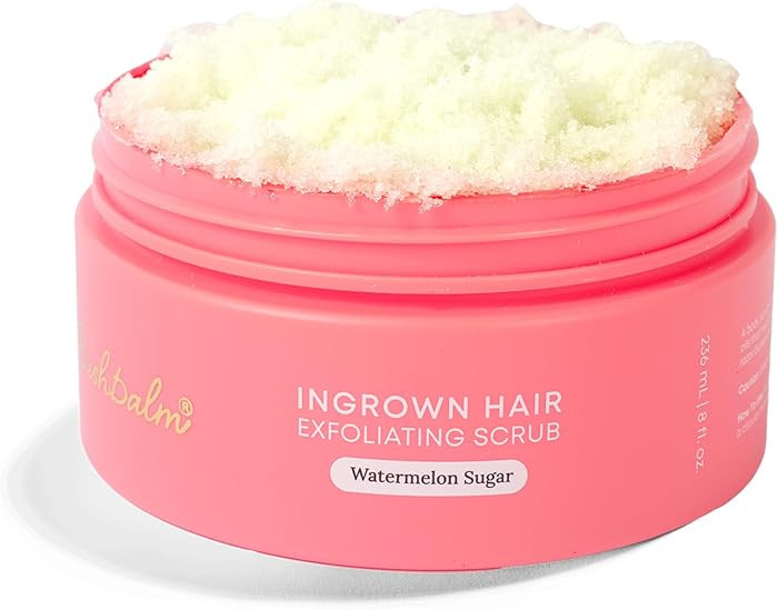 Bushbalm Ingrown Hair Exfoliating Scrub – Pre-Shave Sugar Scrub for Ingrown Hairs, Razor Bumps ... | Amazon (US)