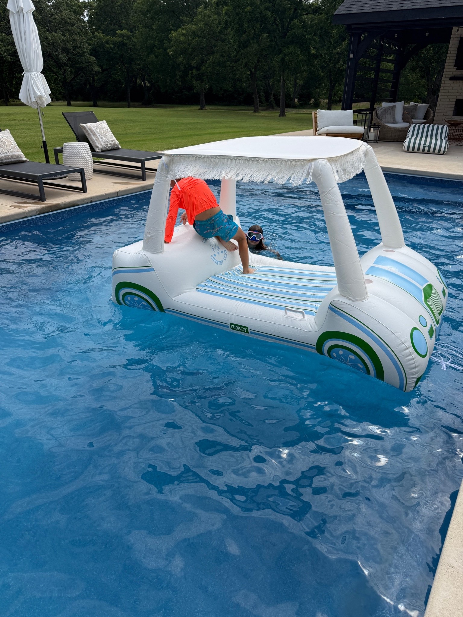 Golf cart float

#LTKOver40 #LTKSwim #LTKKids