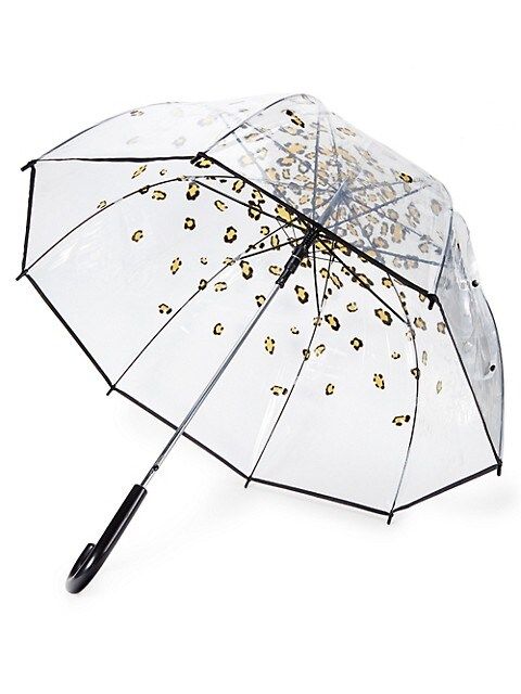 Shedrain Leopard Bubble Umbrella on SALE | Saks OFF 5TH | Saks Fifth Avenue OFF 5TH