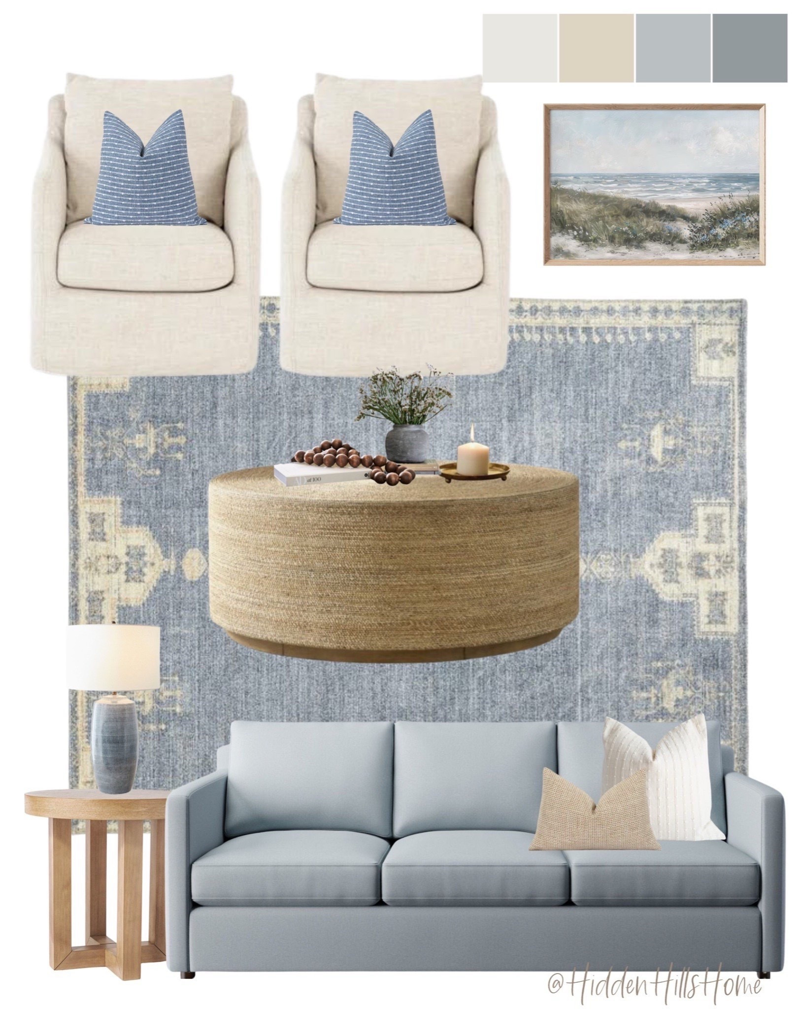 Coastal living room decor, living room mood board, blue living room design, living room Inspiration, lake house living room #livingroom


#LTKSeasonal #LTKHome #LTKSaleAlert