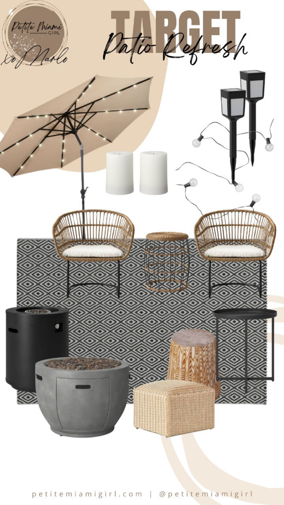 Target patio refresh.

#LTKhome #LTKFind