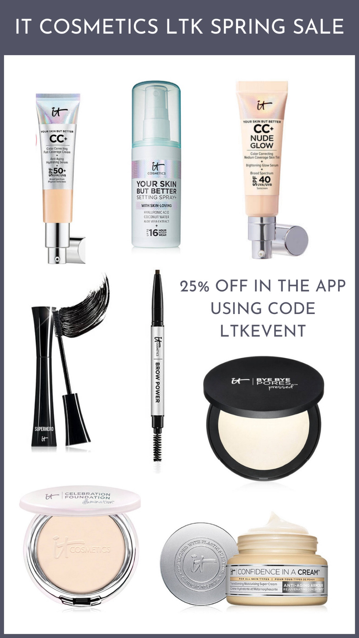 It cosmetics must have! 

#LTKbeauty #LTKSale #LTKsalealert