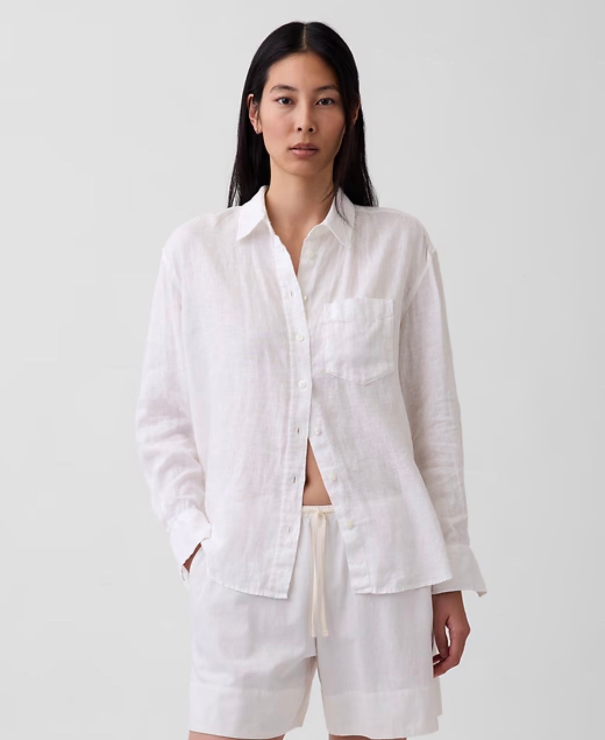 100% Linen Oversized Shirt
Gap

#LTKootd #LTKmorningroutine #LTKTravel