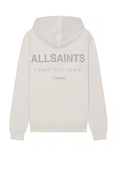 ALLSAINTS Underground Oth Hoodie in Pearl Grey from Revolve.com | Revolve Clothing (Global)