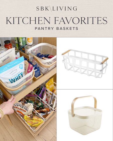 ORG \ kitchen pantry baskets!

Organization
Food
Amazon home 

#LTKhome #LTKfindsunder50