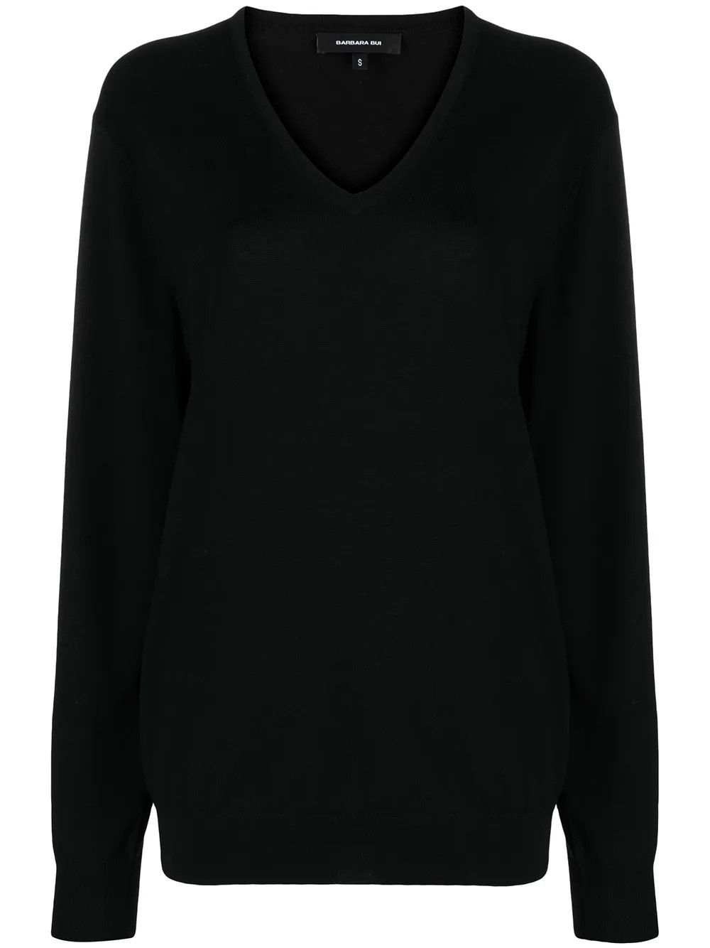 Barbara Bui v-neck Merino Jumper - Farfetch | Farfetch Global