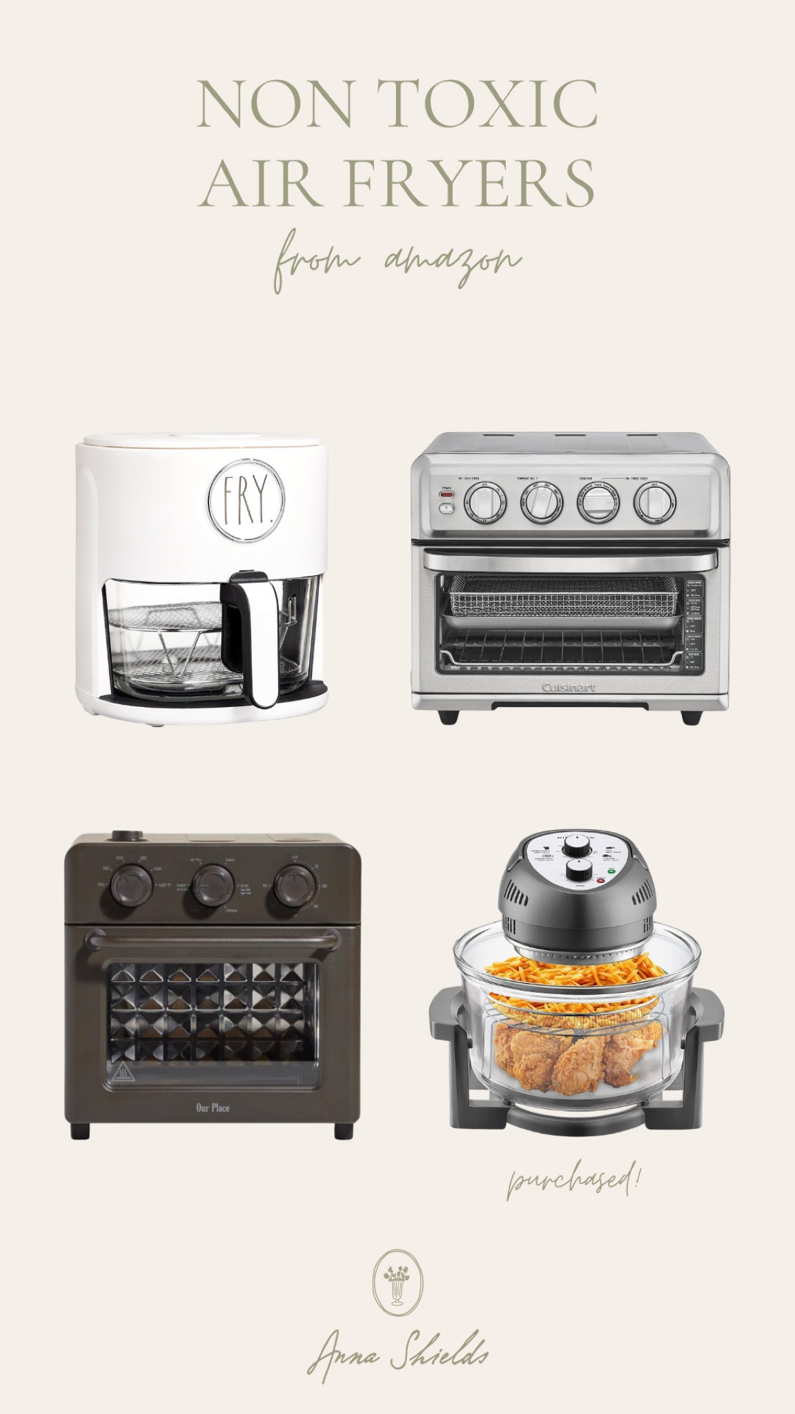 The top non toxic air fryers from Amazon! 

#LTKHome