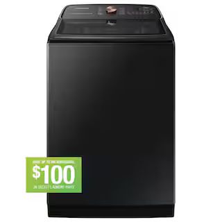 Samsung 5.5 cu. ft. Smart High-Efficiency Top Load Washer with Impeller and Auto Dispense System ... | The Home Depot