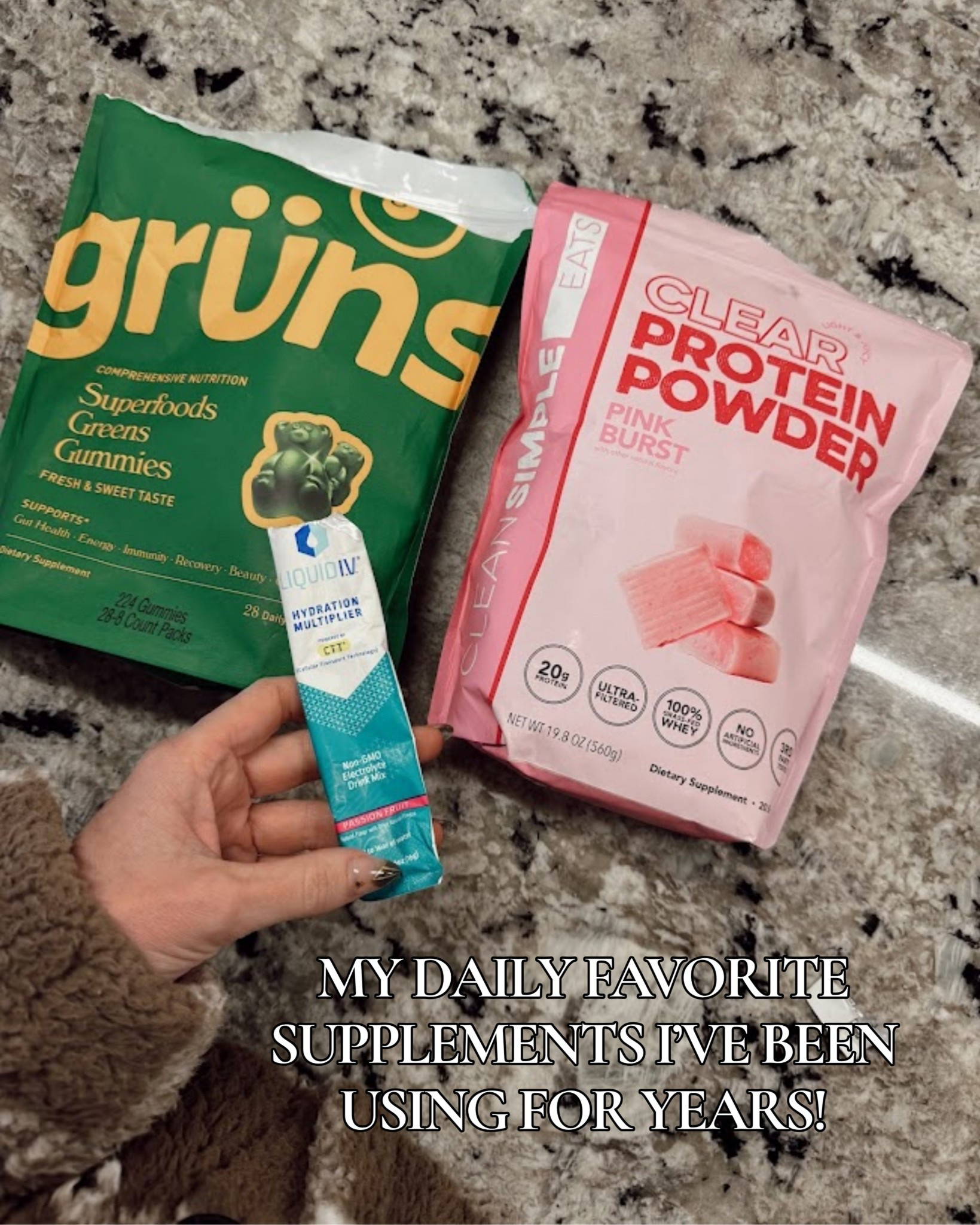 Daily supplements!!! Absolutely love! 

#LTKdayinmylife #LTKU #LTKfoodie