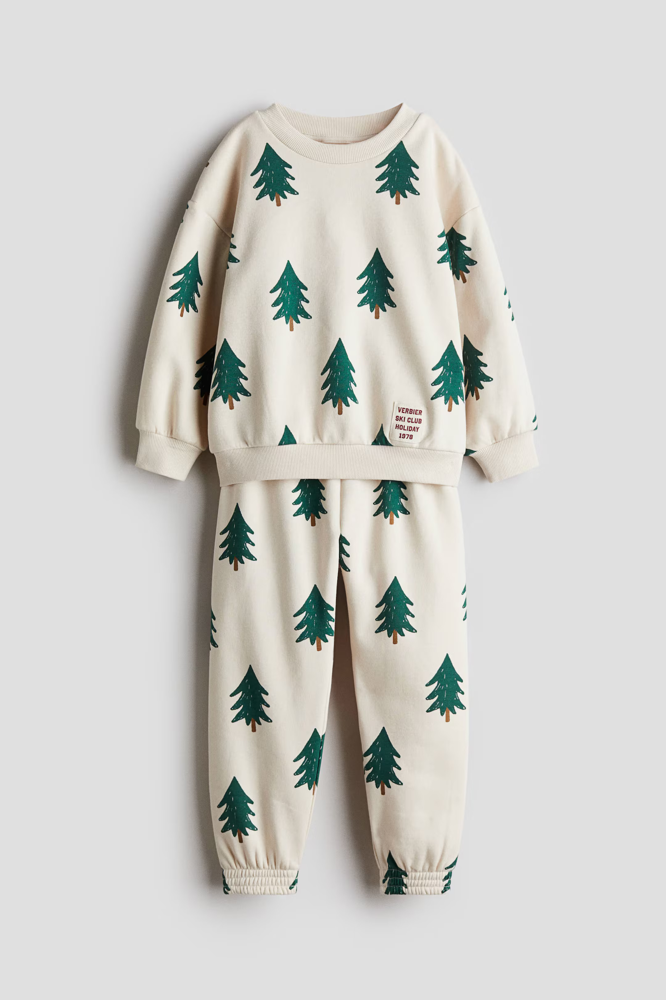 2-Piece Printed Sweatsuit | H&M (US + CA)