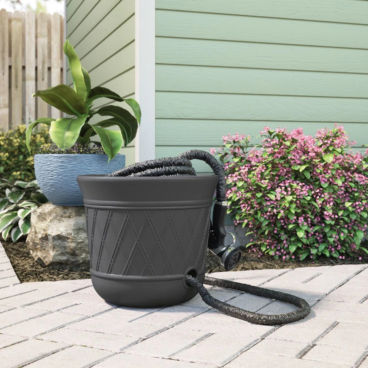 Plastic Stand Hose Pot | Wayfair North America