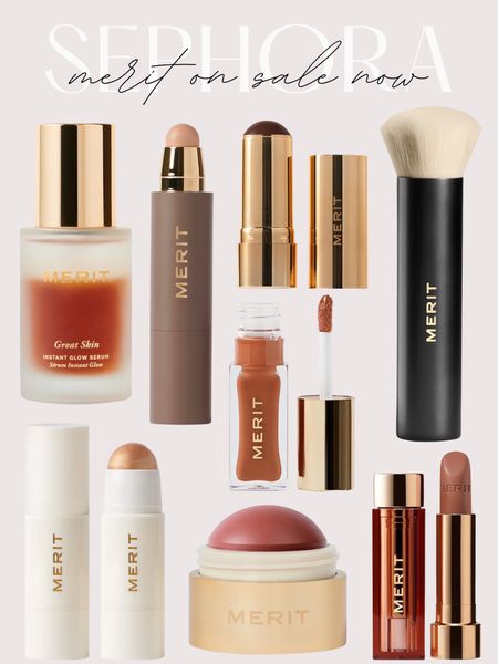 Merit Sephora Sale - Beauty Products - Makeup - Lipstick - Brush - Contour - Skin Care - Serum - Glowing Skin - Bronzer Stick 

#LTKbeauty #LTKsalealert #LTKSeasonal