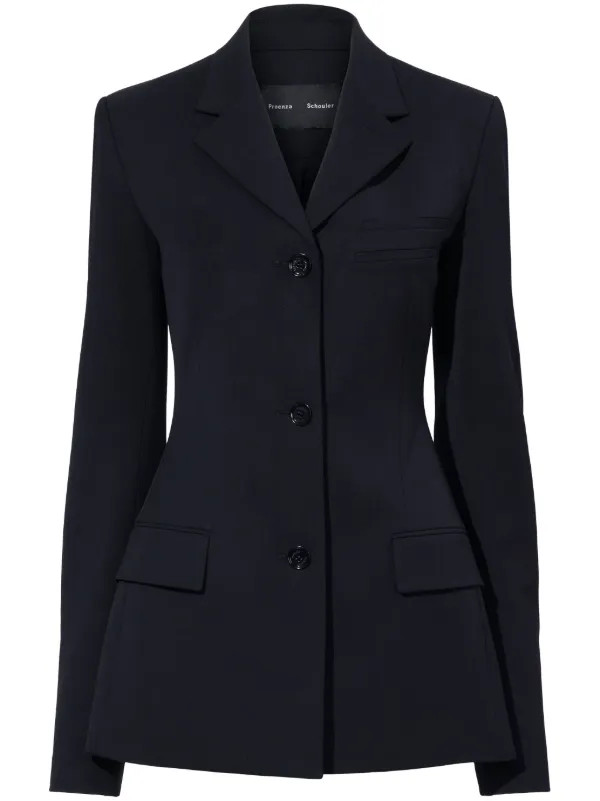 Proenza Schouler Lark Blazer | Black | FARFETCH | Farfetch Global
